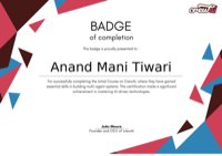 CrewAI Certified